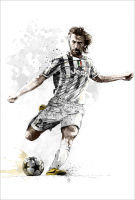 โปสเตอร์ อันเดรีย ปีร์โล่ Andrea Pirlo ยูเวนตุส โปสเตอร์ขนาดใหญ่ แชมป์ Poster ฟุตบอล ตกแต่งผนังบ้าน แต่งร้าน บาร์ ออฟฟิศ คาเฟ่ ร้านคนไทย 77poster