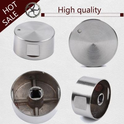 ☎۞ 4Pcs High quality Alloy material Rotary Switches Round Knob Gas Stove Burner Oven Kitchen Parts Handles For Gas Stove