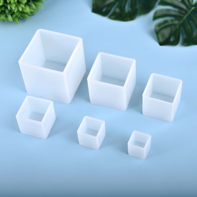 Resin Silicone Mold 3D Cube Casting Molds For DIY Crystal Epoxy UV Resin Jewelry Crafts Jewelry Tools 6 Size