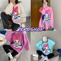 Zero SHOP?พร้อมส่ง?(Zero-DX-6160)เสื้อสเวตเตอร์แขนยาว ลายDuck น่ารักใส่สบายมี4สีไม่มีไม่ได้แล้ว 09