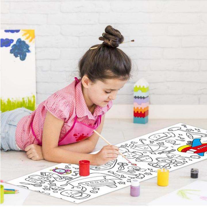 drawing-roll-coloring-paper-roll-for-kids-diy-painting-water-resistant-filling-paper-painting-drawing-paper-early-educational-drawing-book-heathly