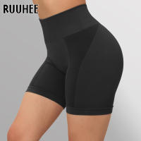 Rumhee ที่ไร้รอยต่อ Leggings ผู้หญิงเอวสูงโยคะกีฬากางเกงขาสั้น BIKER กางเกงขาสั้นผู้หญิงกีฬา Leggings สำหรับการออกกำลังกายทำงาน sorkout กางเกงขาสั้น