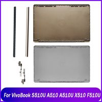 ฝาหลังหน้าจอ LCD สำหรับแล็ปท็อป/ฝาปิดโน้ตบุคใหม่สำหรับ ASUS Vivobook S510U A510 A510U X510 F510U S510ด้านบน F510เคส A B Cover สีฟ้าสีเทา