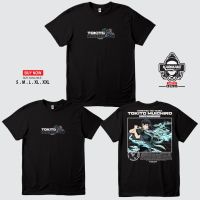 เสื้อยืดคุณภาพดี Fashion Anime DEMON Slimer KIMETSU NO YAIBA TOKITO MUICHIRO MIST HASHIRA V2 Anime T-Shirt