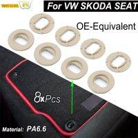 For VW Golf GTI Seat Leon MK1 Skoda Octavia Fabia OE 3D0864851B41 3D0061795B41 Car Floor Mat Fastener Clips Carpet Oval Clamps