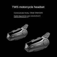 Motorcycle helmet Bluetooth headset riding built-in full intercom one machine car takeaway