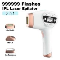 ZZOOI 999999 Flashes Laser Epilator 3pc Ice Lamp Cooling IPL Electric Epilator Painless Permanent Hair Removal Home Use Hair Shaver