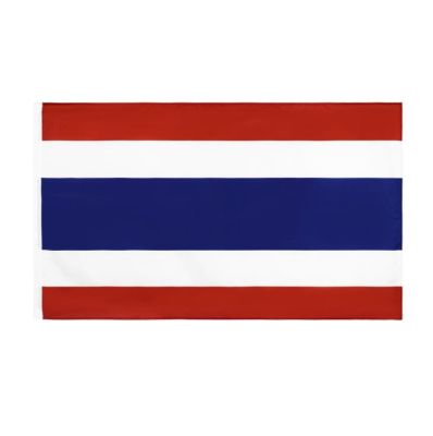 ธงไทย ธงชาติไทย thailand สยาม โพลีเอสเตอร์พิมพ์ธง ประเทศไทย เมืองไทย thai ธงแบนเนอร์ ขนาด150x90cm