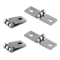 【LZ】o9o2jg 4Pcs Stainless Steel Nothing Frame Hinge with Screws Fold Nothing Frame Balcony Window Decorative Hinges for Vintage Wooden Box