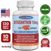 Simply Potent Astaxanthin 10 MG 120 Soft