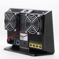 Cooling Fan Heat Radiator USB Power Ultra Silent Dissipate Temperature Control For RT-AC68U EX6200 AC15 AC68U Router