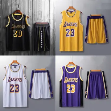 Men's Los Angeles Lakers Basketball Jersey 2022James Gold NBA 75th