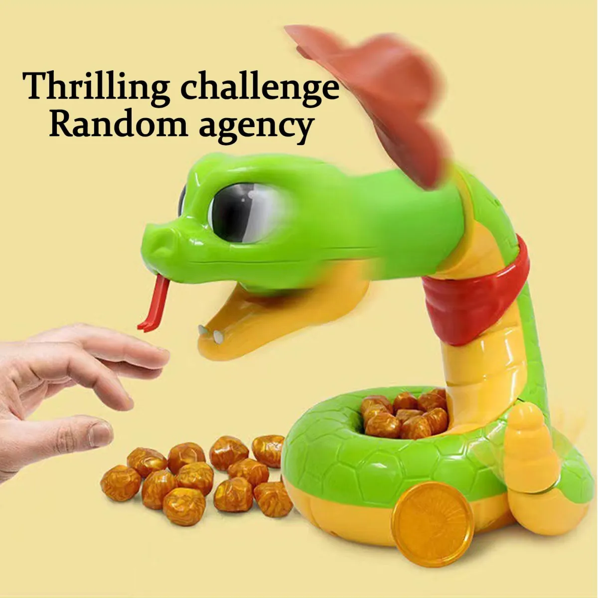 Electric Scary Snake Toy Tricky Animals Kids Fun Multiplayer Party Games  Biting Rattlesnake Family Interactive Toy Funny Gift | Lazada