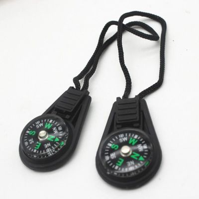 ；。‘【； Mini Compass  Camping Hiking Pocket Compass Pendant Portable Navigation Climing Riding Children Gift Outdoor Survival Gear