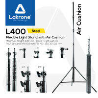 L400 ขาตั้งไฟแบบเหล็กพรีเมี่ยม  ปรับได้ 122 - 400 ซม