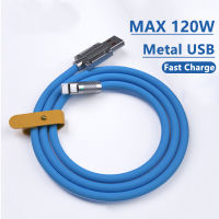 สายชาร์จ Android Micro USB Charger Cable 1M 120W 6A Silicone Fast Charging Data Cord