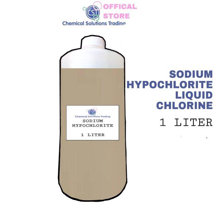 Sodium Hypochlorite Liquid Chlorine Bleach Tech Grade 1L Bottle Lazada PH