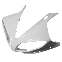 YZF-R1 Motorcycle Front Upper Nose Fairing Cowl For Yamaha YZF R1 2009 2010 2011 2012 Injection Mold ABS Plastic Unpainted White