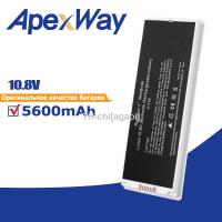 Apexway Battery for Macbook 13 MAC A1185 A1181 MA566FE/A MB881LL/A White 5600mAh สต็อกสำเร็จรูป agapi