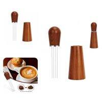 [hot]●►  Tamper  to Use Espresso Distribution WDT with Wood Holder