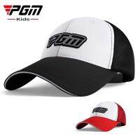 PGM Kids Golf Caps Adjustable Hats Outdoor Sport Cycling Hiking Cap For Boy girl Windproof Travel Black White MZ036