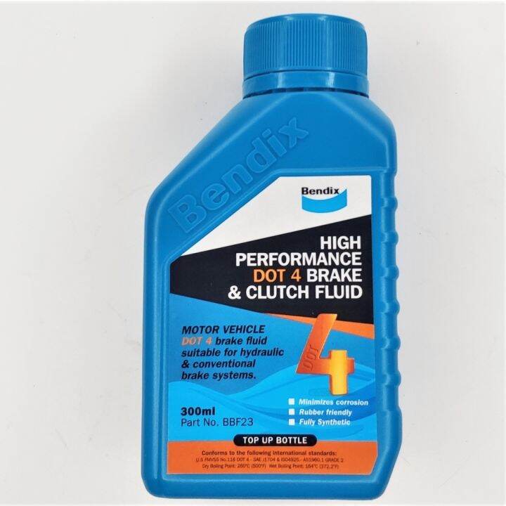 Genuine Bendix 300 ml DOT 4 Brake and Clutch Fluid Fits Car Truck