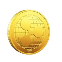 【CC】✎  Coin Litecoin Commemorative Collection XRP CRYPTO  Souvenir Plated Gold Decorations Desktop Ornaments