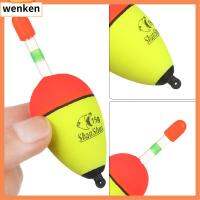 WENKEN 2pcs/set 5g/8g/10g/15g/20g/30g/40g/50g/60g/70g/80g ร้อน ส่องสว่าง Bobber Ball Boia อีวา โฟม ตกปลากลางคืนลอย แท่งไฟ