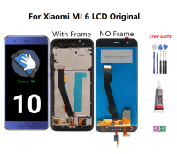 จอ LCD พร้อมกรอบสำหรับ Xiaomi MI 6 MI6,จอแสดงผล LCD พร้อมแผงกรอบชุดประกอบเซ็นเซอร์หน้าจอสัมผัสพร้อมเครื่องมือ B7000ชุดอะไหล่ซ่อมเต็มรูปแบบ