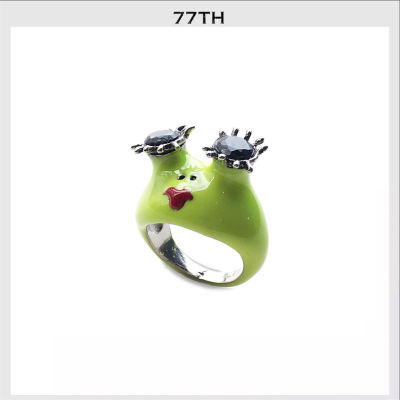 77th neon monster แหวนมอนสเตอร์สีเขียวนีออน