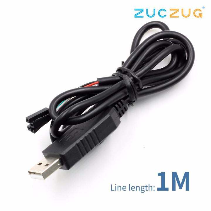 Pl2303 Modul Kabel Ttl Uart Ke Usb 4 P 4 Pin Rs232 Konverter Seri Kabel Adaptor Lazada Indonesia 4533