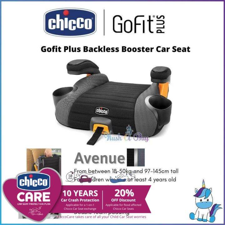 chicco gofit backless booster installation