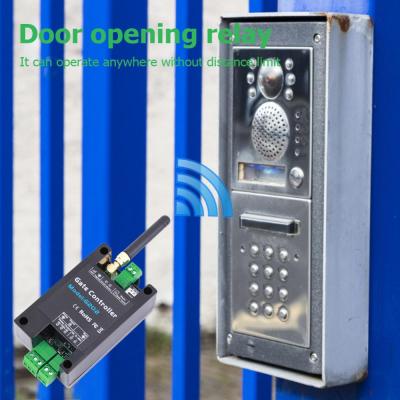 รีเลย์ประตูอัตโนมัติ GSM 2G รีโมทคอนโทรลโทรฟรี850/900/1800/1900MHz