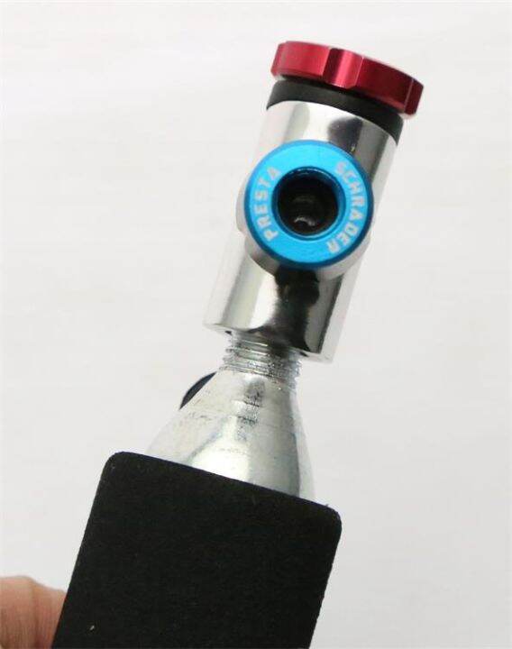 Bicycle gas cylinder mountain bike road bike CO2 rapid inflation high