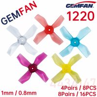 8คู่16ชิ้น Gemfan 31มม. 1220 1.2X2X4 4ใบพัด0.8มม. 1มม. สำหรับ RC FPV ฟรีสไตล์ชิ้นส่วน DIY โดรนขนาดจิ๋ว