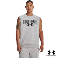 Under Armour UA Mens Rival Fleece Sleeveless Crew อันเดอร์ อาร์เมอร์ เสื้อออกกำลังกาย สำหรับผู้ชาย