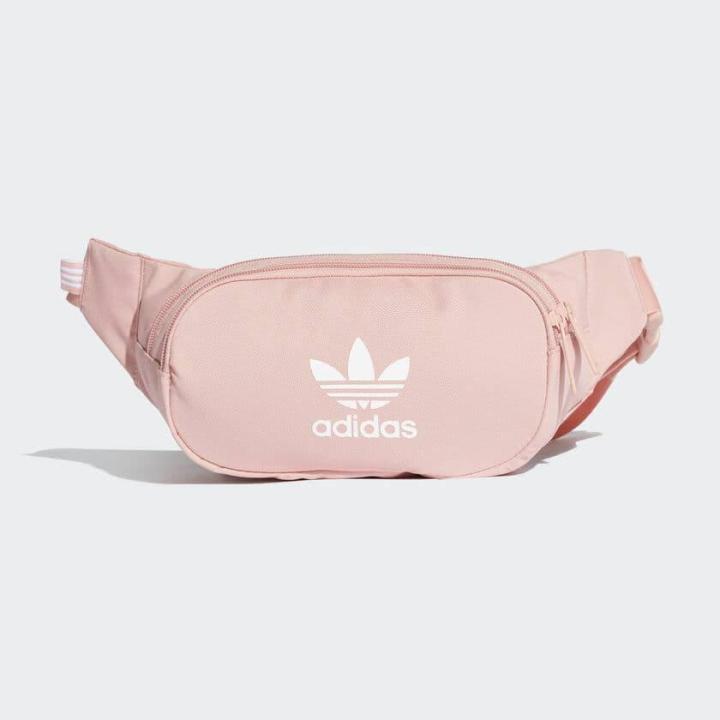 25-10-กระเป๋า-adidas-originals-crossbody-essential-ed9377-กระเป๋าคาดอก-คาดเอว-สีชมพู-ลิขสิทธิ์แท้100