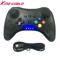 【DT】hot！ Controller gaming control wireless Game Joystick corlorful pad indicator light for W-i-i-U with USB