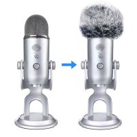 Plush Microphone Wind Muff Windshield Microphone Windshield Mic Windshield Wind Cover For Blue Yeti Condenser Microphone