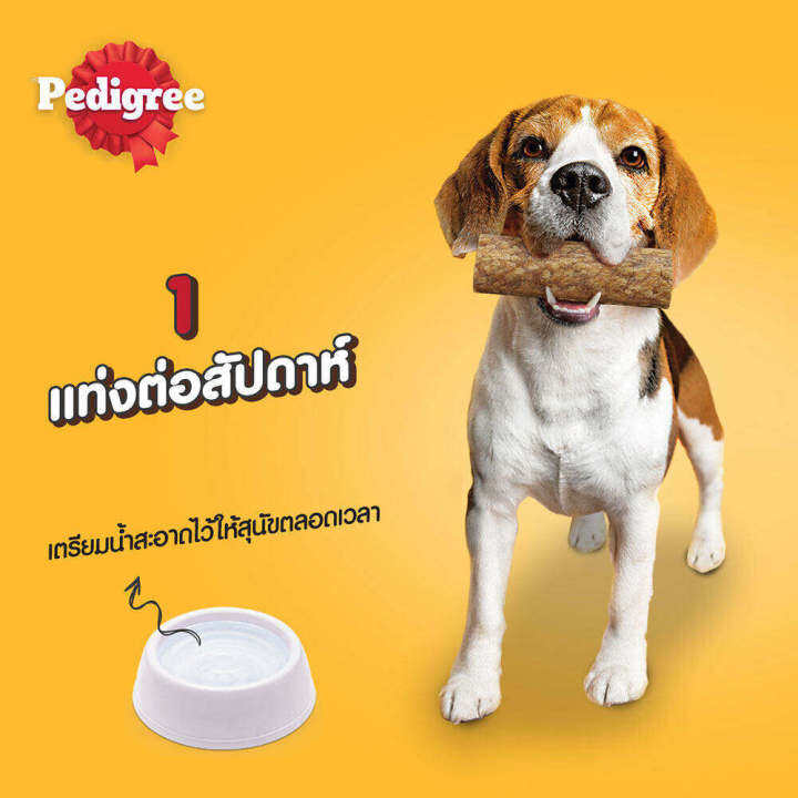 ส่งฟรี-pedigree-เพดดิกรี-ขนมสุนัข-กู๊ด-ชู-รสเนื้อ-แพ็ก-1