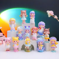 Creative Girlish Heart Twelve Constellation Blind Box Cartoon Constellation Garage Kits Ornaments Girls Table Decoration Toy Gift