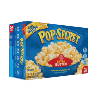 POP-SECRET ไมโครเวฟป๊อปคอร์น รสเนย เข้มข้นมาก 270G (90G X 3) EXP : 12.01.24