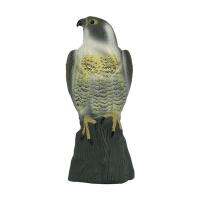 Bald Eagle Figure PE Blow Molding Eagle Garden Ornaments Majestic Indoor or Outdoor Bald Eagle Decorations for Offices Patios Gardens and Stones grand