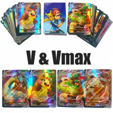 60Pcs Vmax cards V GX EX English version anime collection Trading