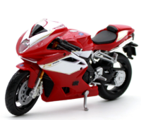 Bburago1:18 MV Agusta F4 RR 2012รถสปอร์ตรถจักรยานยนต์รุ่นล้อแม็กจำลองโลหะแข่งรถจักรยานยนต์รุ่นคอลเลกชันเด็ก