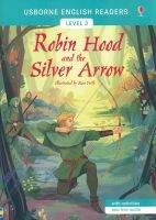 Usborne English readers intermediate Robinhood and the silver arrow Level 2 British folklore childrens English original imported books