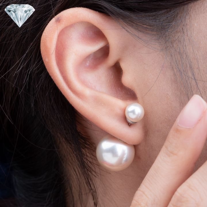 malai-gems-ต่างหูมุก-เงินแท้-silver-925-เพชรสวิส-cz-เคลือบทองคำขาว-รุ่น-51000513-แถมกล่อง-ต่างหูเพชร-ต่างหูเงินแท้