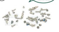 ┅ Fasteners slot screws M1x4 anti loosening screw stainless steel 304/410 plus hard and ultra short