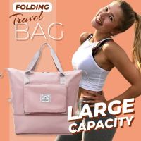 Female Large Capacity Foldable Travel Bag Oxford Cloth Waterproof Women Gym Storage Bag Tote Duffel Set for Lady Women Yoga Travel Luggage Bag Mommy Bag