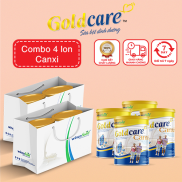 Combo 4 lon Sữa bột Wincofood GoldCare Canxidinh dưỡng ít béo ngừa tiểu